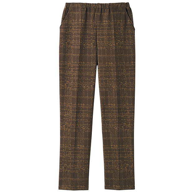 ジャカード素材パンツ