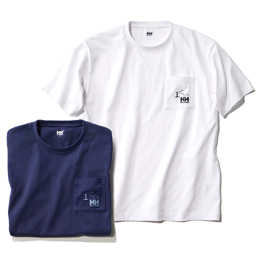 吸汗速乾･HHマリンロゴTシャツ／2色セット