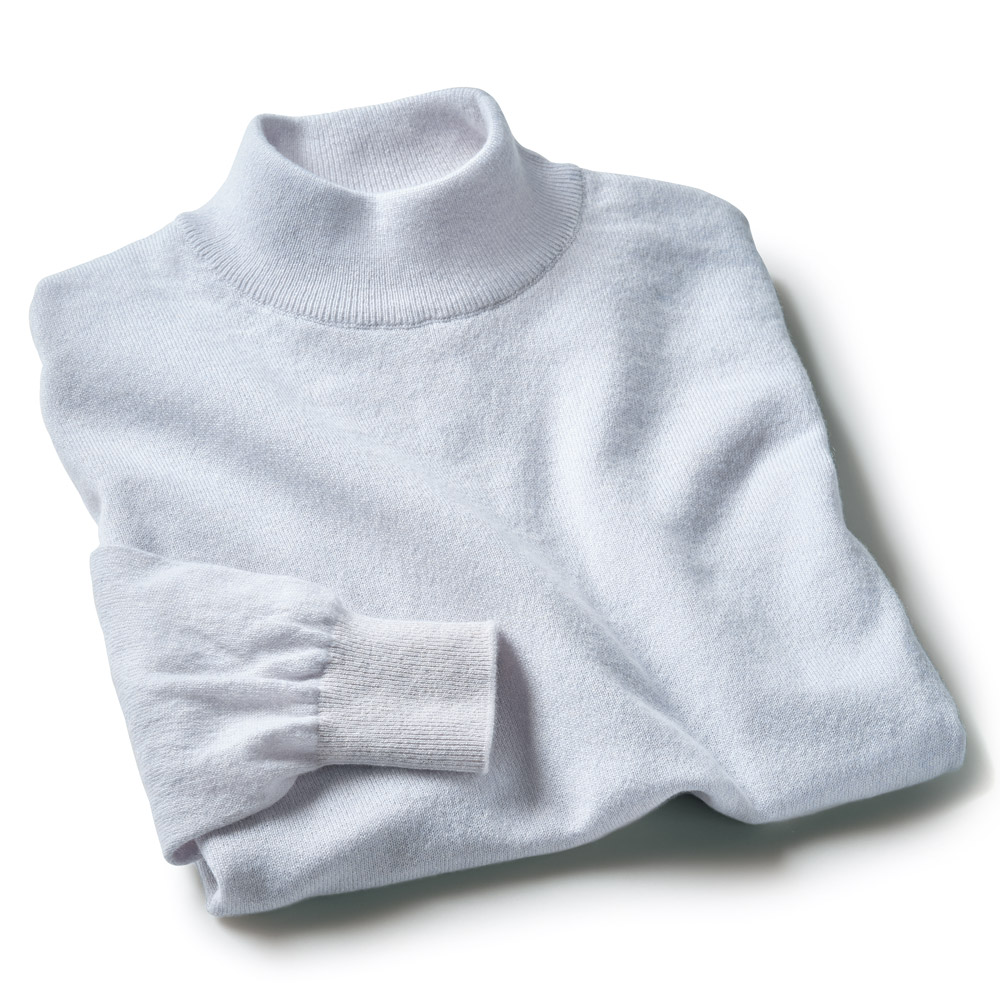 12ゲージ･カシミヤモックネックセーター