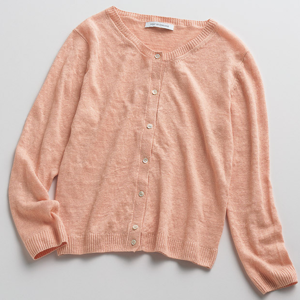 リネンカーディガン