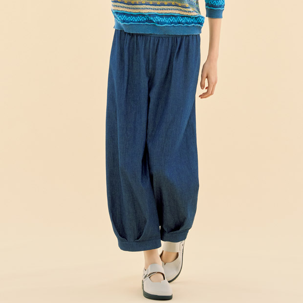 デニムデザインパンツ