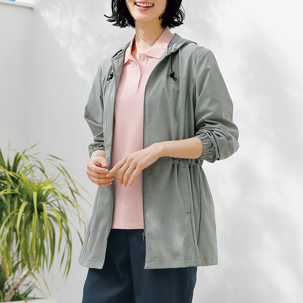 吸汗速乾･フーデッドパーカ／当社限定モデル