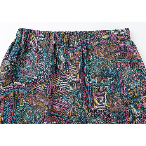 リバティプリントパンツ