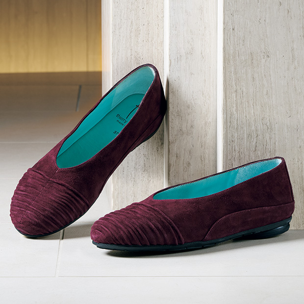 ラムスウェードシューズ