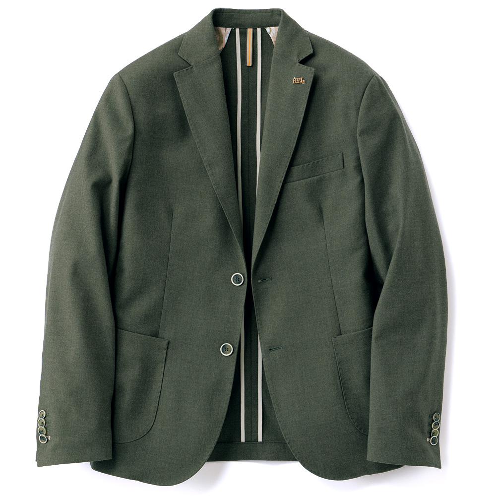 ウール混ストレッチ･アンコンジャケット