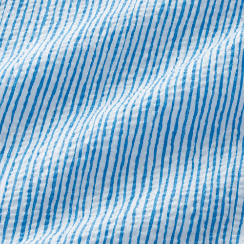 ランダムプリントストライプマリンシャツ