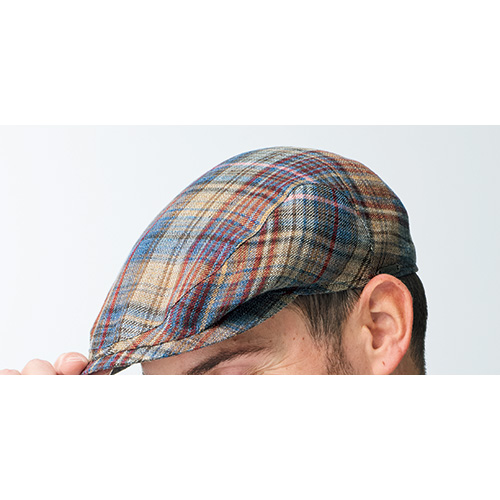 イタリア製リネン生地ハンチング