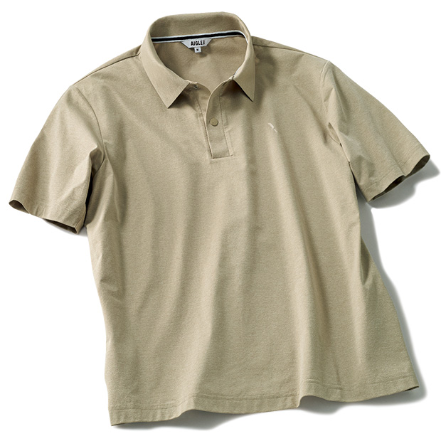 ボンディングカラー･半袖ポロシャツ