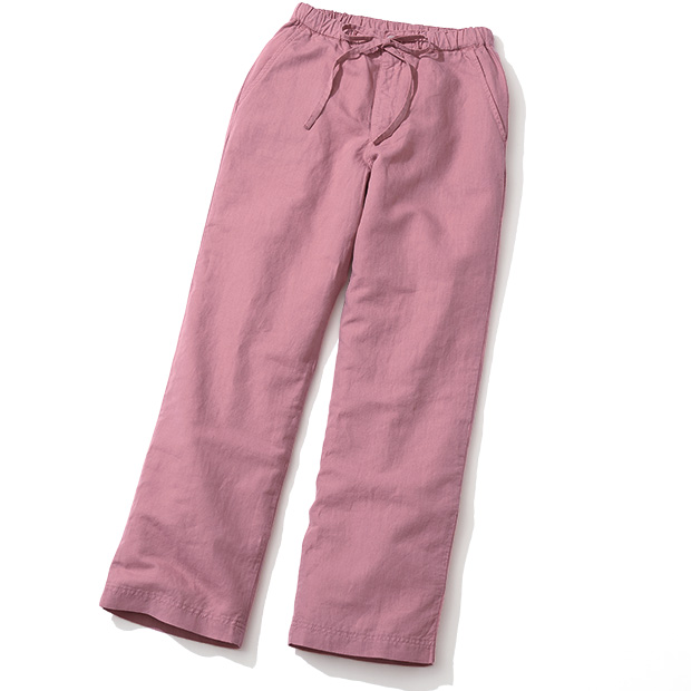 デビュット リネンイージーパンツ ライトアップオンラインストア