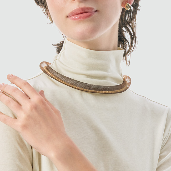 メッシュネックレス