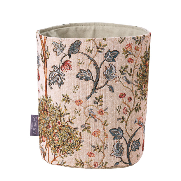 ゴブラン織インテリアバスケット小