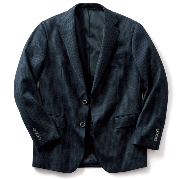 ウール混ジャージージャケット