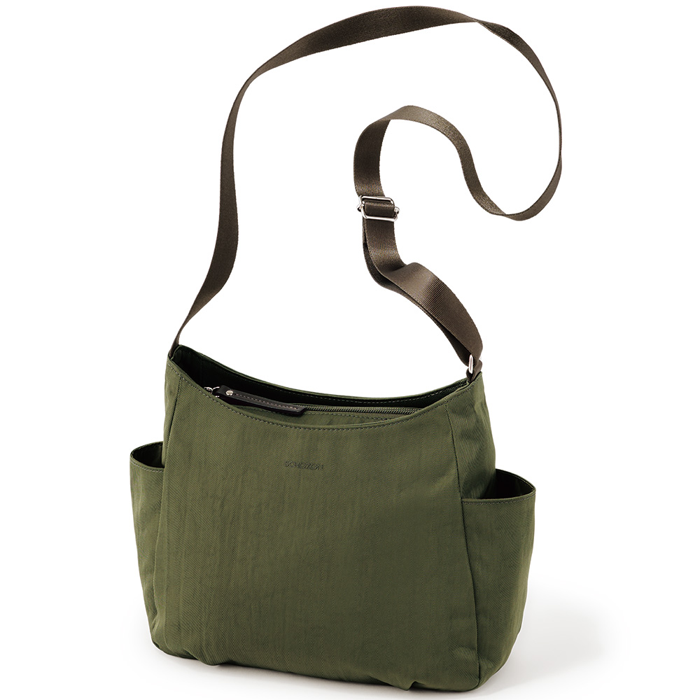 ソフトで軽いナイロンショルダーバッグ