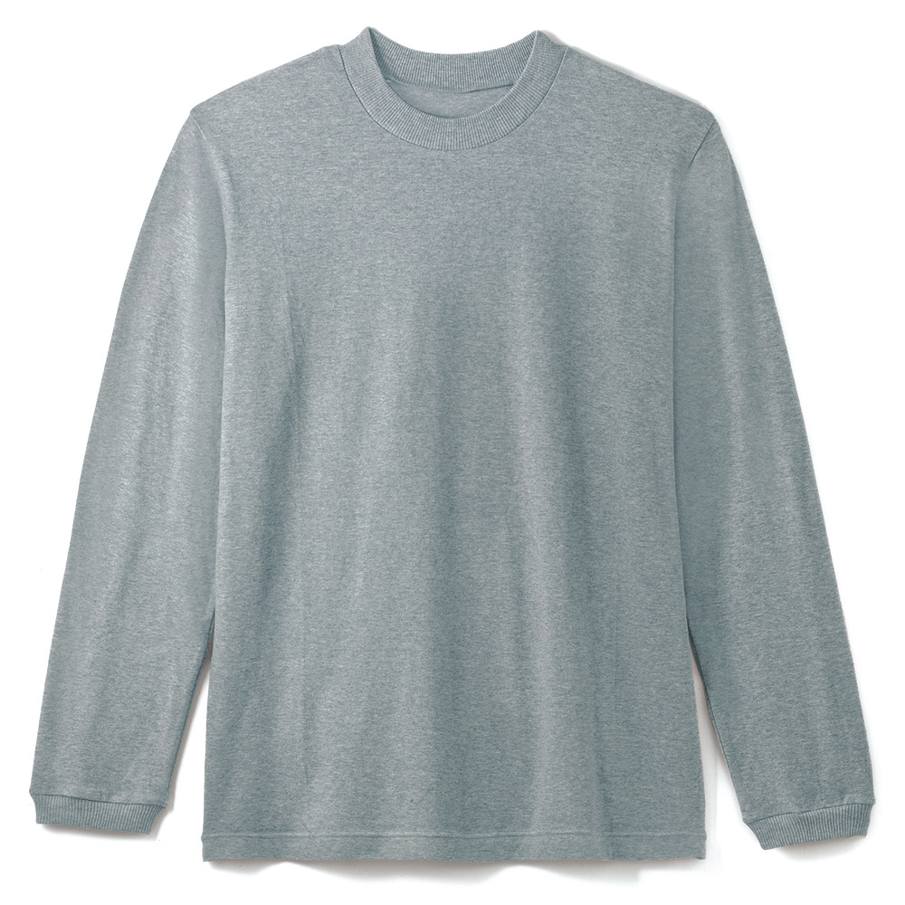 ほっと綿混のパンフリースウェットシャツ／男女兼用