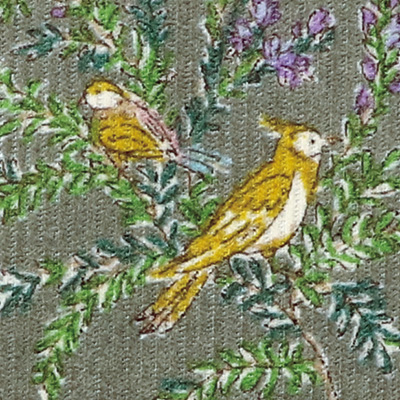 コーデュロイプリントワンピース