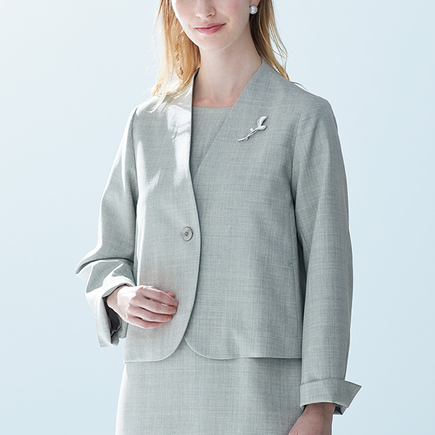 ウォッシャブルウールジャケット