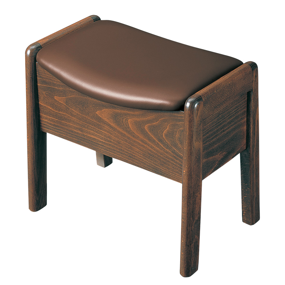 引き出し付玄関椅子