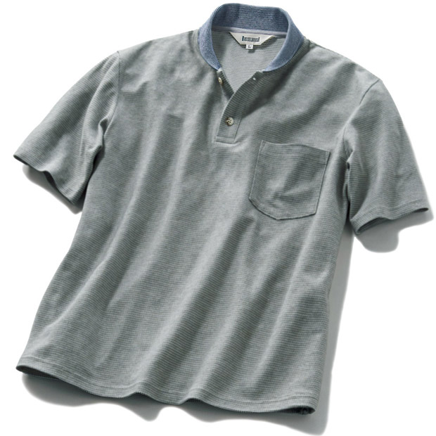 クールマックス･ショールカラーポロシャツ