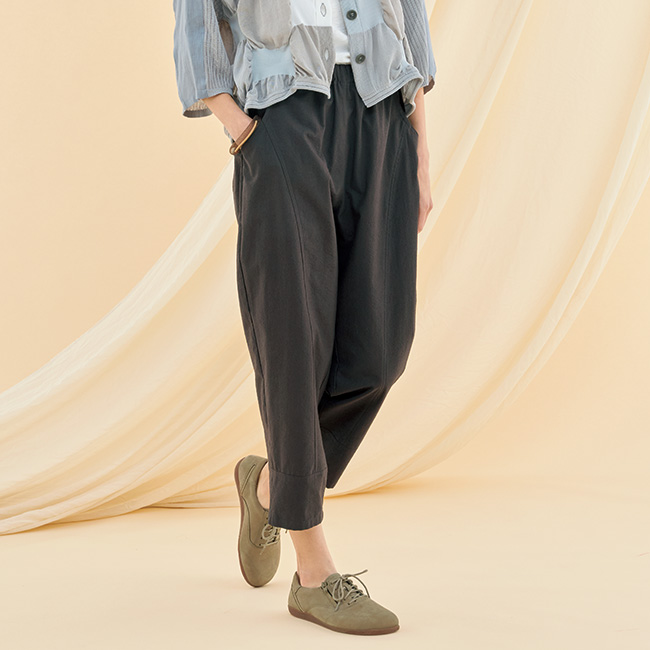 レザーサイドファスナーシューズ／クレア