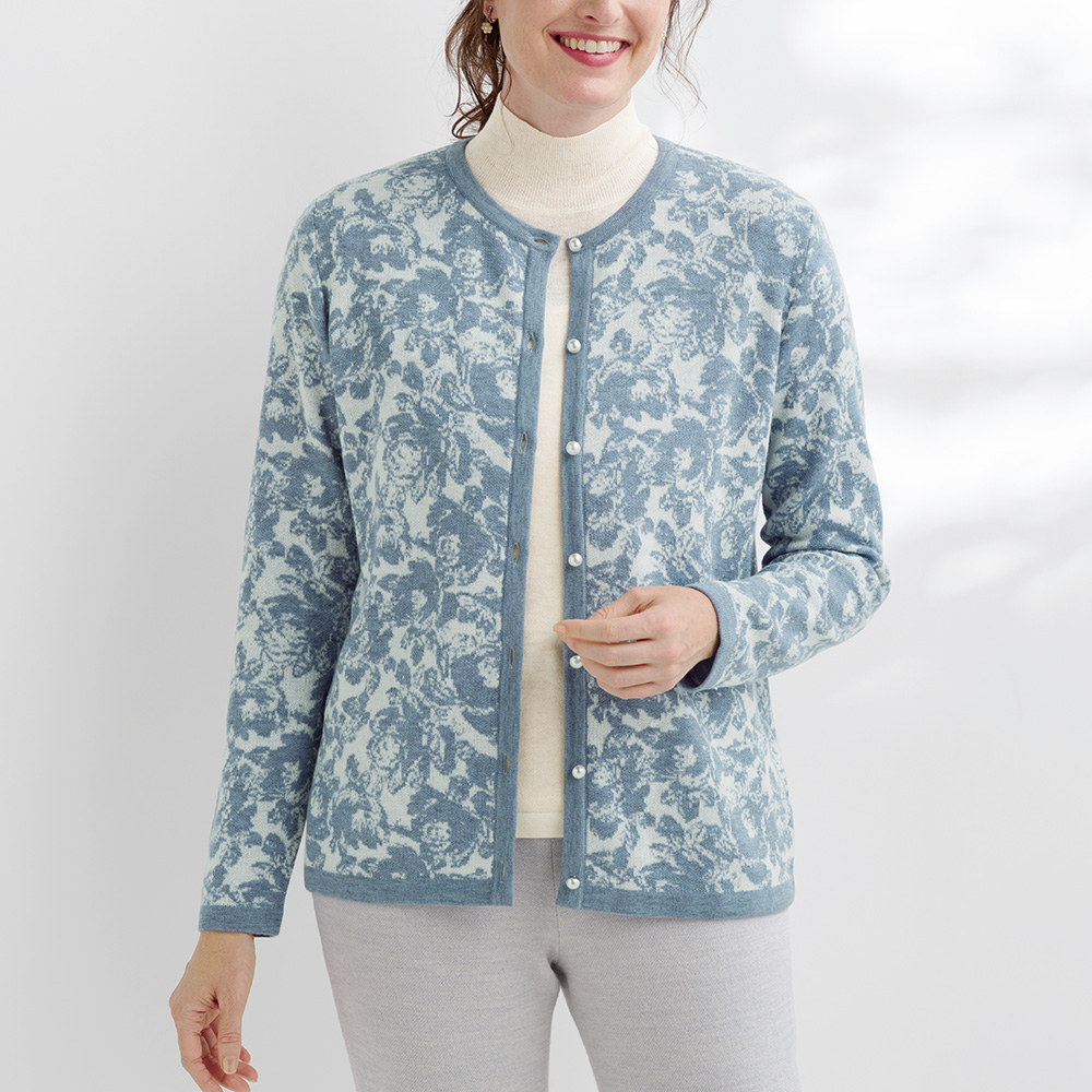 ウォッシャブルメリノウールハイネックセーター