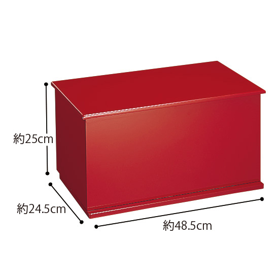 桃園雛十人揃(収納式)