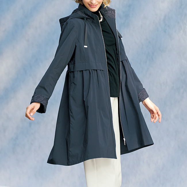 レース使い撥水コート