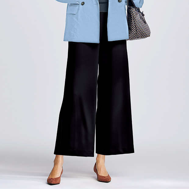 ストレッチセミワイドパンツ
