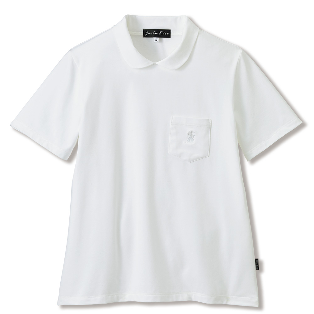 スタンドネック半袖Tシャツ