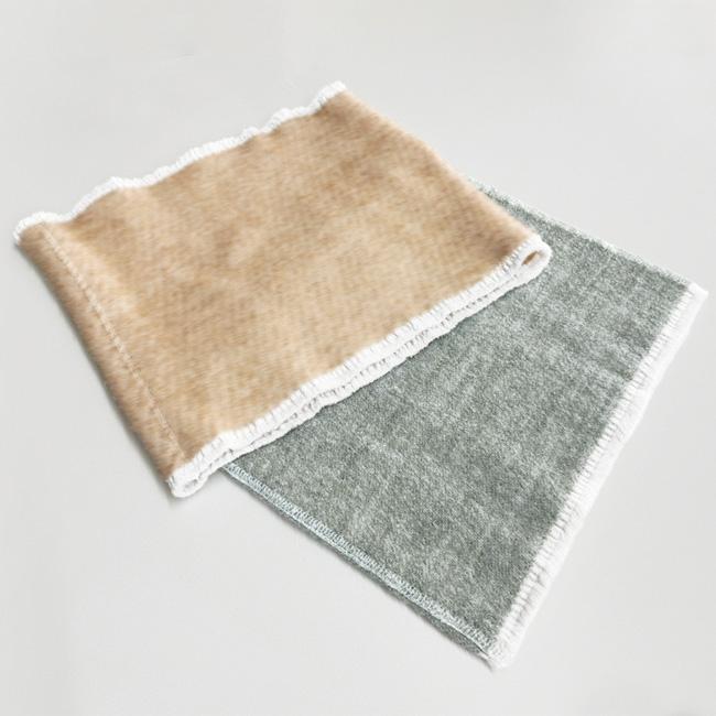 ベビーアルパカ混ウエストウォーマー2枚組