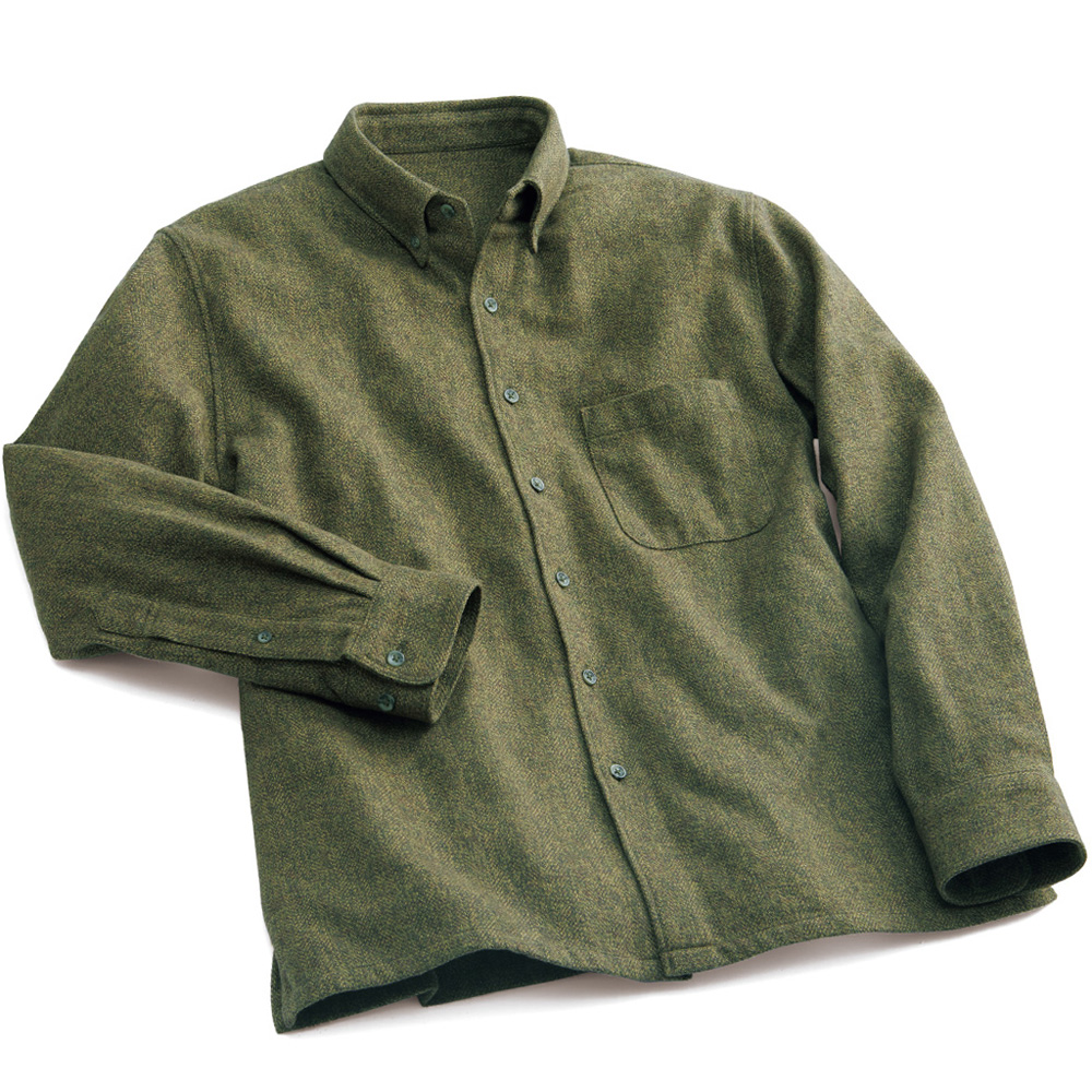 クロモア･ツィーディーコットンシャツ