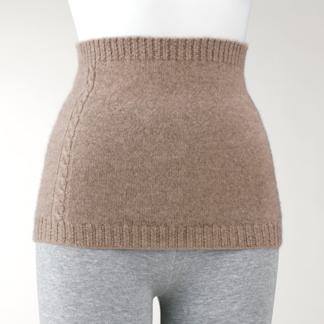 カシミヤ腹巻き