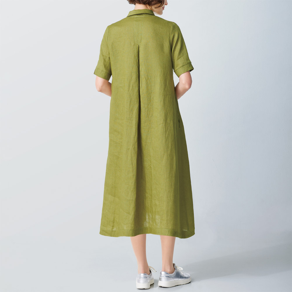 フレンチリネン･ワンピース