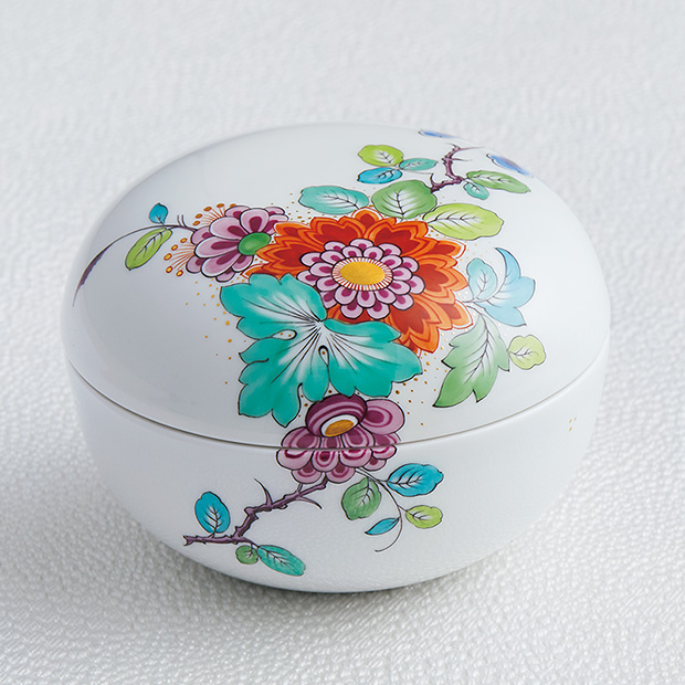蓋物『インドの花』世界限定作品