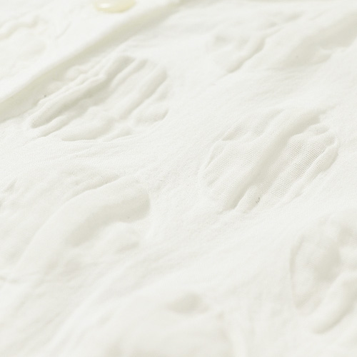 塩縮ガーゼブラウス