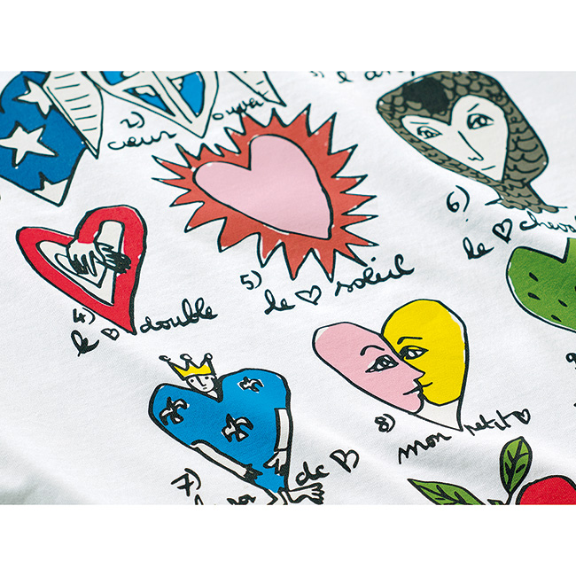 直筆デザイン･アートTシャツ