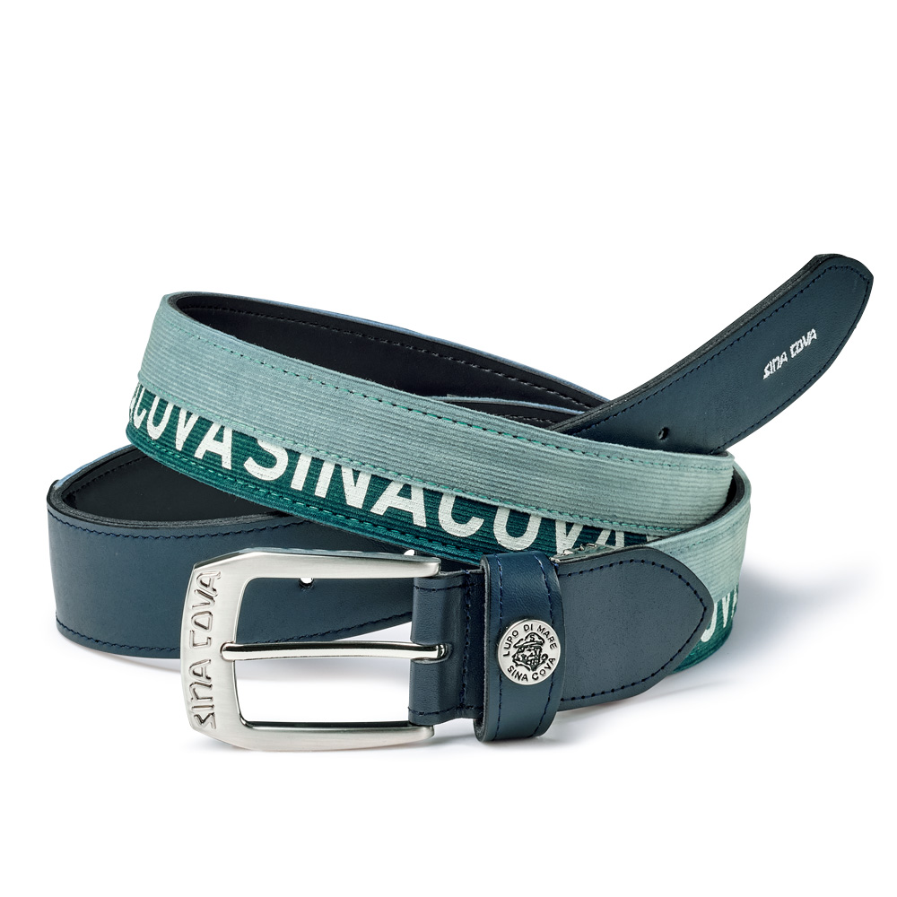 コーデュロイ使いベルト