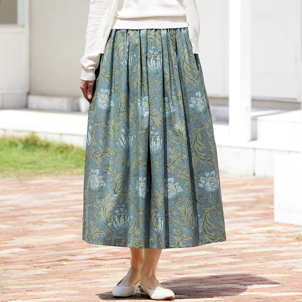 モリスのロングスカート