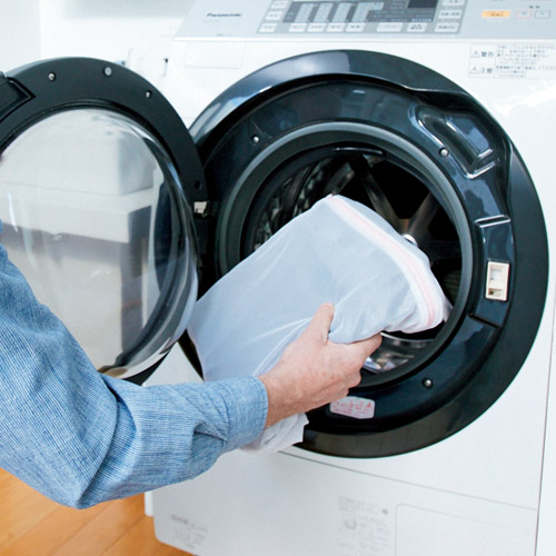 洗えるシルク混･片畦ニットジャケット