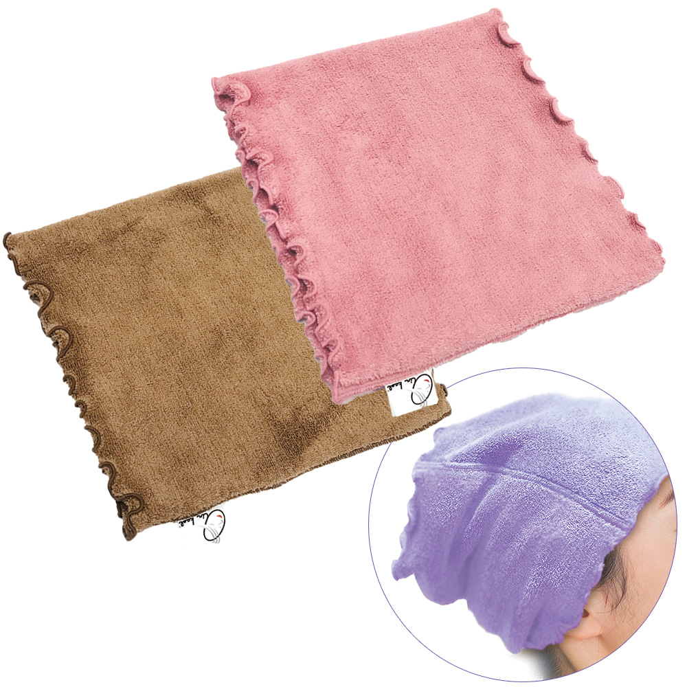 魔法の撚糸タオルのプチターバン／3色組