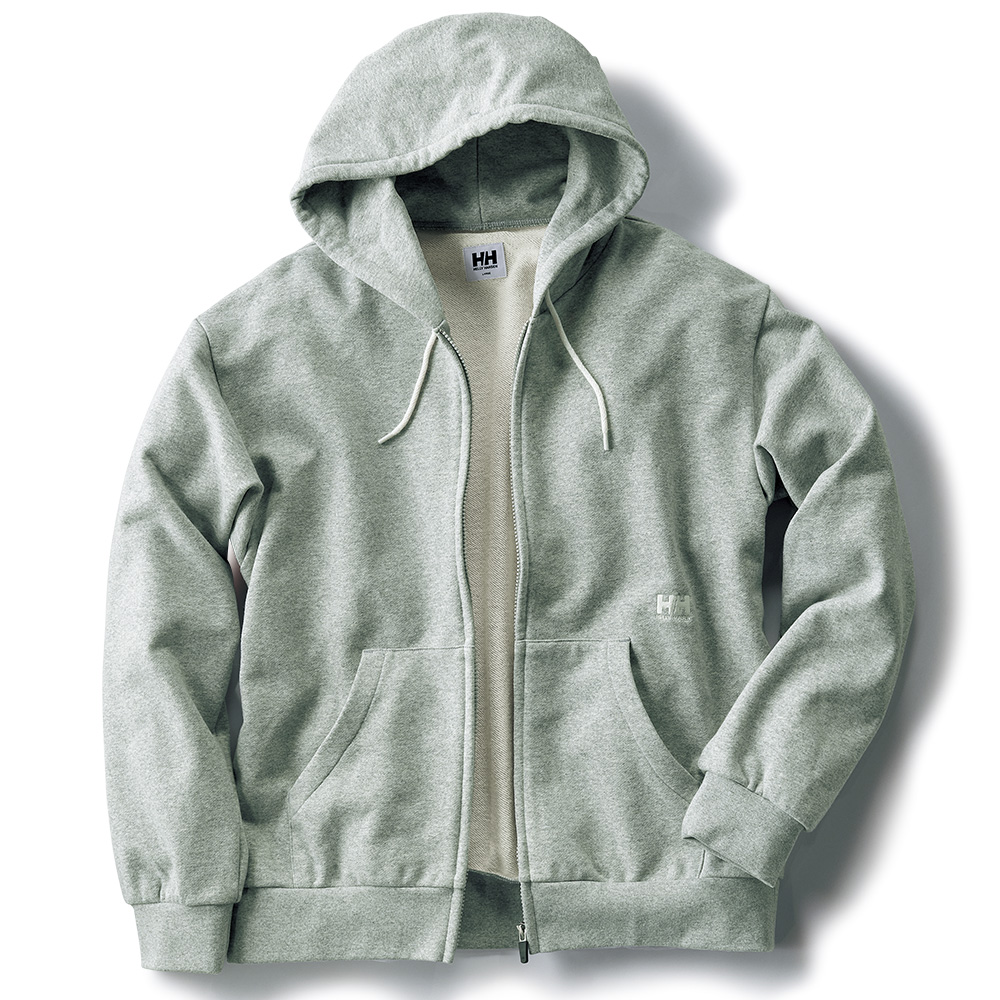 ワンポイントロゴフルジップスウェットフーディ―