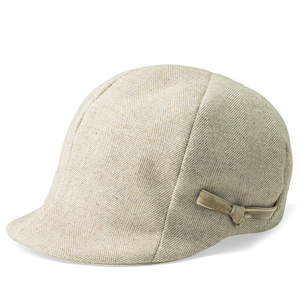 コットンウール混キャスケット