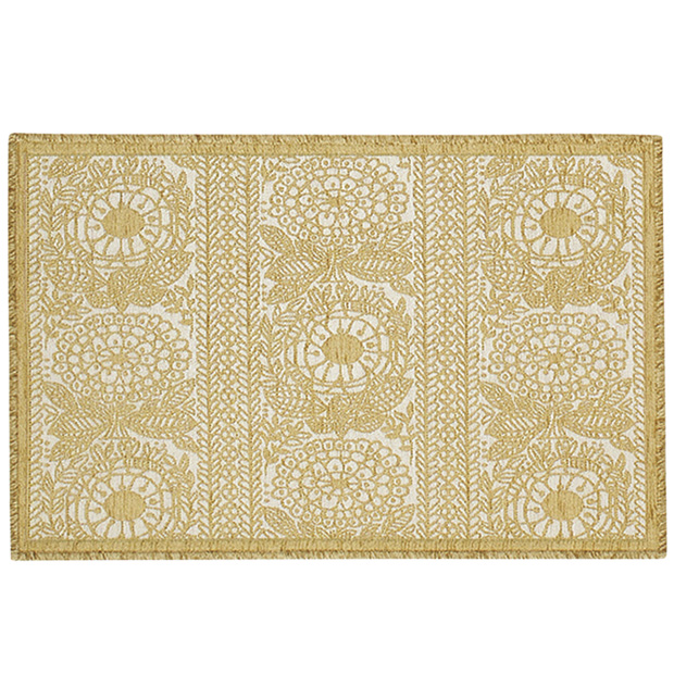 ベルギー製ゴブラン織玄関マット／タイミ／50cm&times;80cm