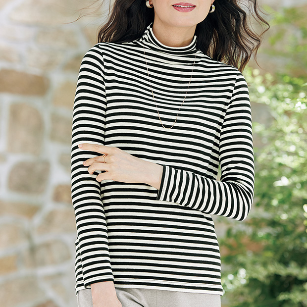 ボトルネック・ボータープルオーバー