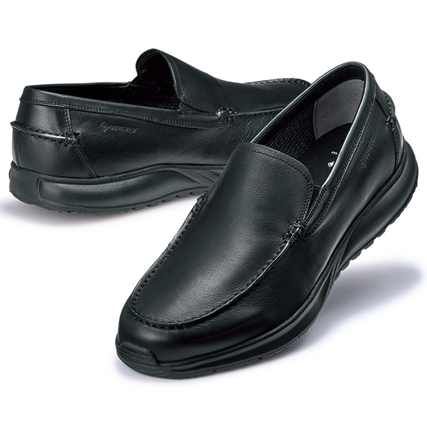 3E･ゴアテックスローファースリップオン