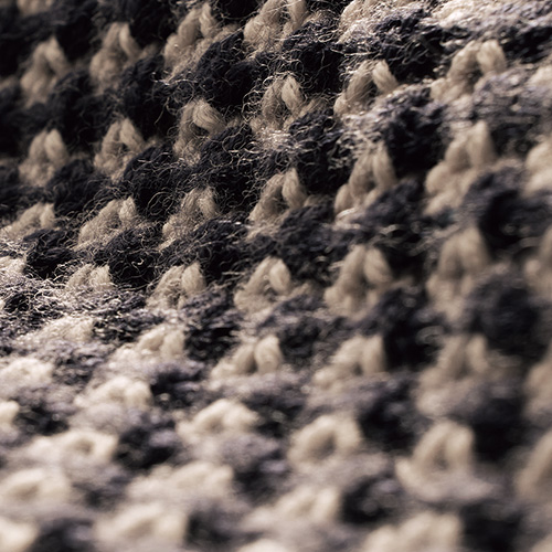 メリノウール変わり編みセーター