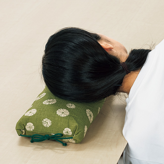ヒノキのつづみ枕