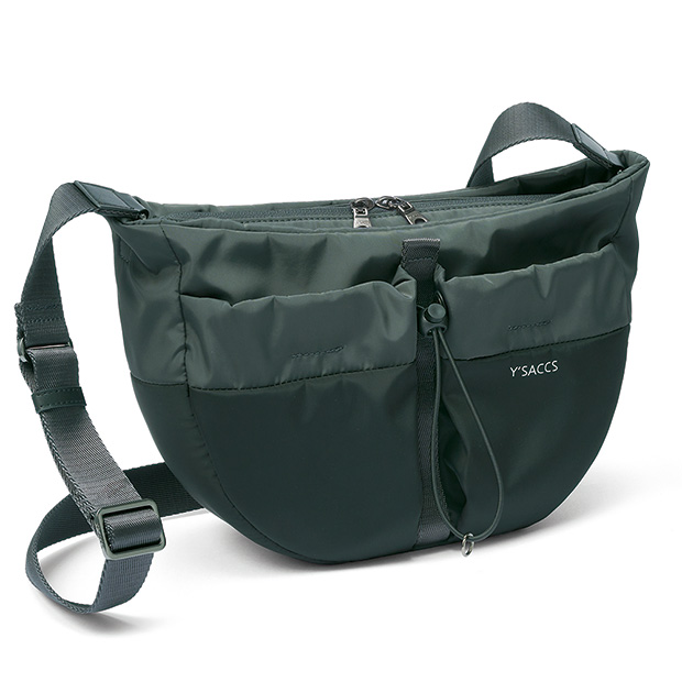 バイカラー撥水ショルダーバッグ