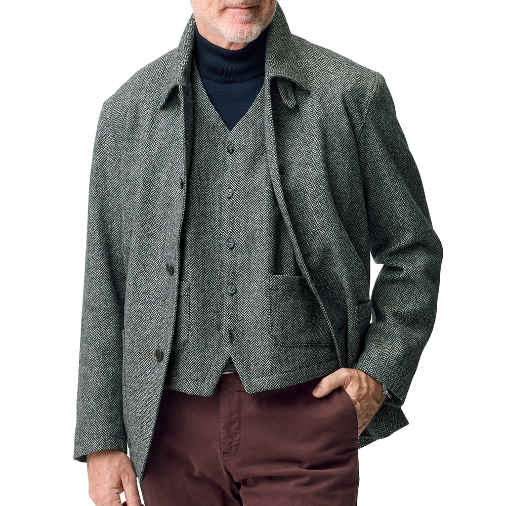 英国ツイード･カントリーベスト