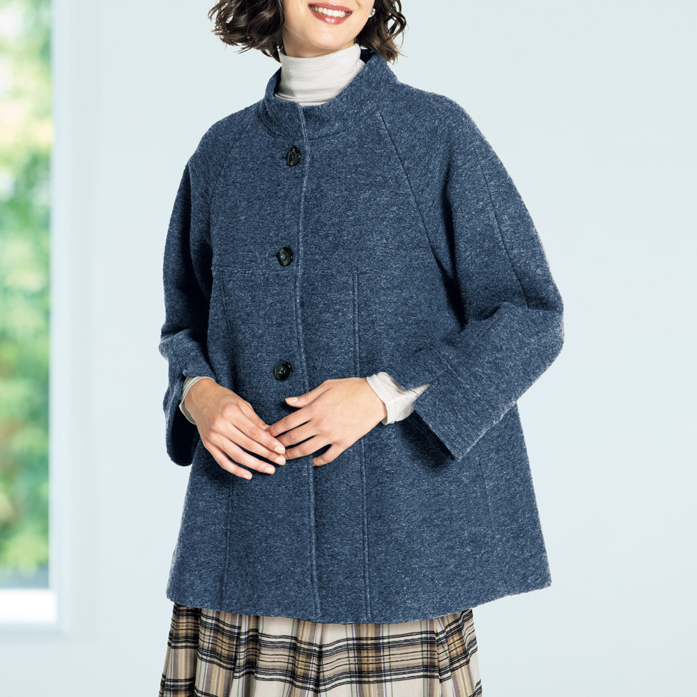 イタリア製生地を使用した軽やかライトコート