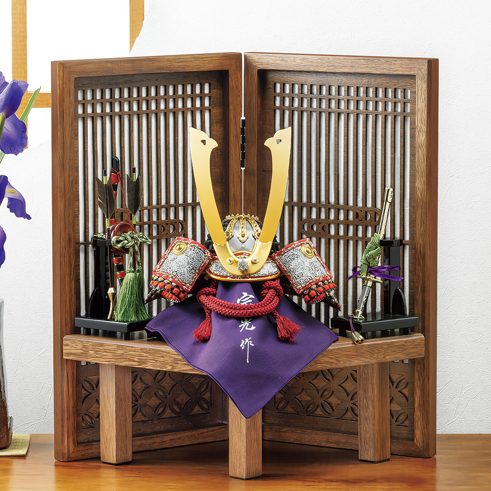 国宝模写「白糸沢潟縅兜」